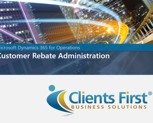 Dynamics 365 Enterprise Customer Rebat