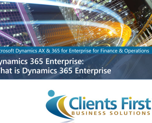 What is Dynamics 365 Enterprise