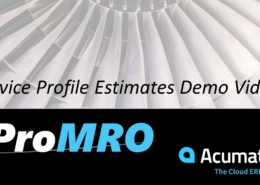 MRO Service Estimates