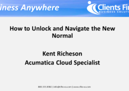 Lunch and Learn for Acumatica